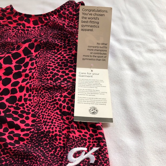 GK Gymnastics / Dance Leotard sz Adult Extra Small - Picture 3 of 8